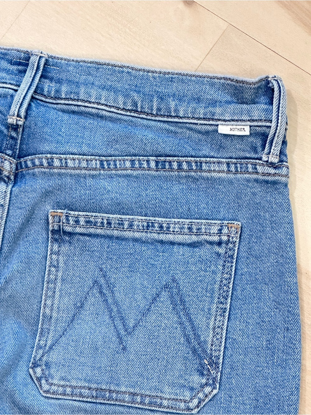 Mother Patch Pocket Mid Rise Maven Ankle Jeans Sz 28” - Picture 11 of 16